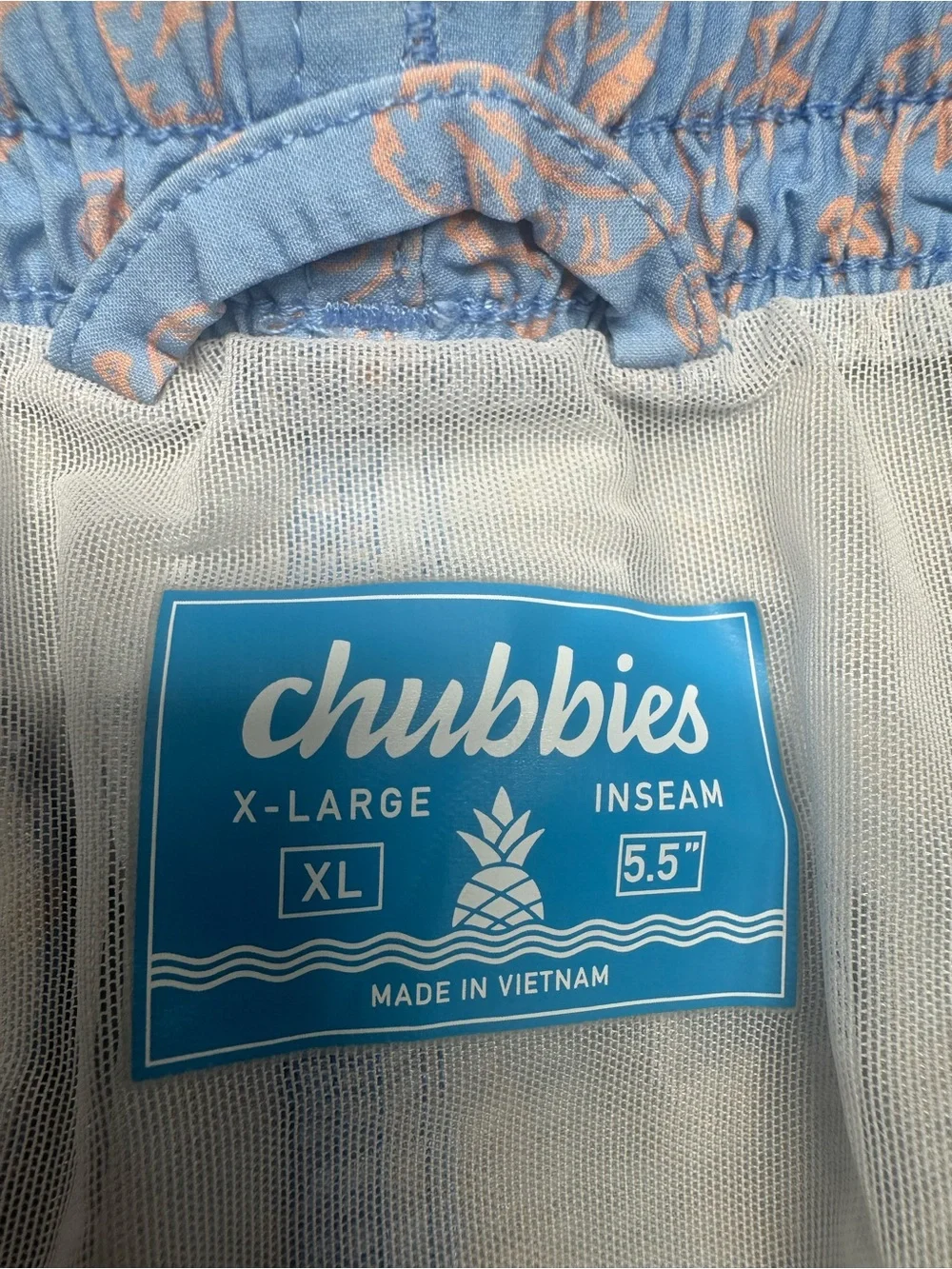Chubbies swim shorts 5.5 inch xl